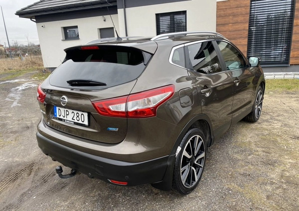 Nissan Qashqai cena 53900 przebieg: 183000, rok produkcji 2015 z Rymanów małe 596
